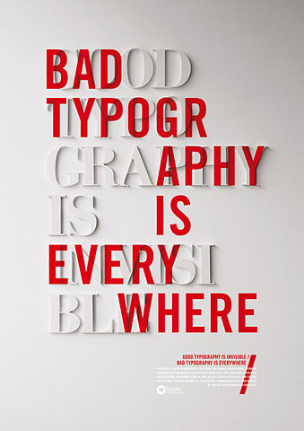 Good Typography Vs. Bad Typography | Ӿй